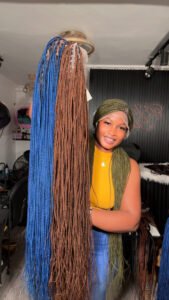 knotless Braided Wigcap