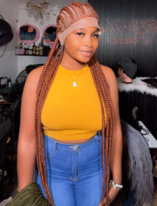 Corn Roll Braided Wigcap