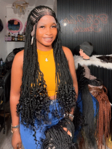 Corn Roll Braided Wigcap