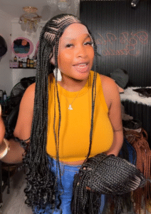 Corn Roll Braided Wigcap