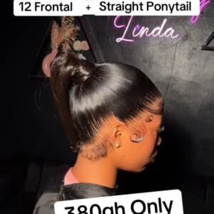 2pcs Ponytail + 30" Straight Ponytail
