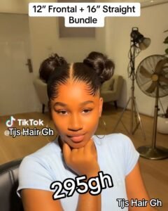 12" Frontal + 16" STW Ponytail