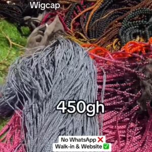 Knotless Braided Wigcap (choose the color at the note section )