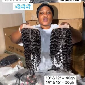 4x4 Middle Part Closure