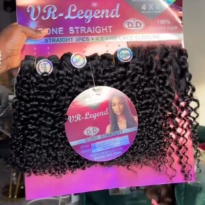UR- Legend Jerry Curl DD + 4x4 Closure