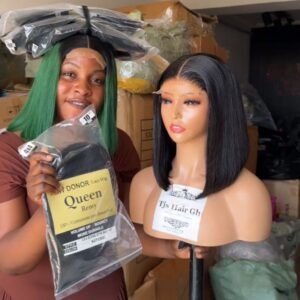 4x4 Closure Raw Donor Vietnam Bone Straight - 10